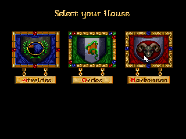 Dune II - The Battle for Arrakis  [Falcon030] [TT030] [OpenDune] atari screenshot